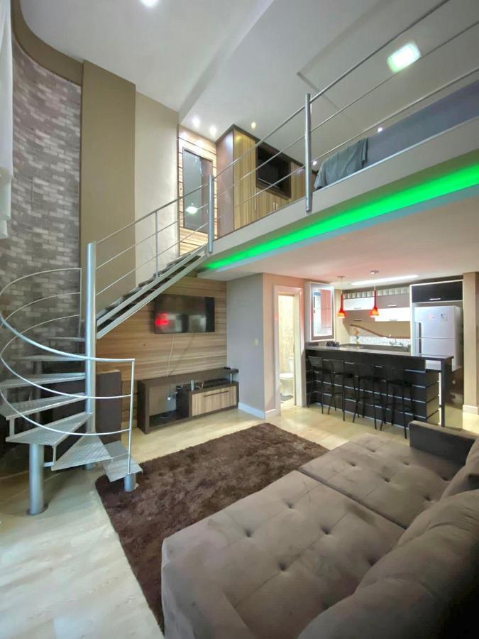Saint Sebastian Flat 612 - Com Hidro! Ate 4 Pessoas, Duplex, No Centro Villa Jaraguá do Sul Eksteriør bilde
